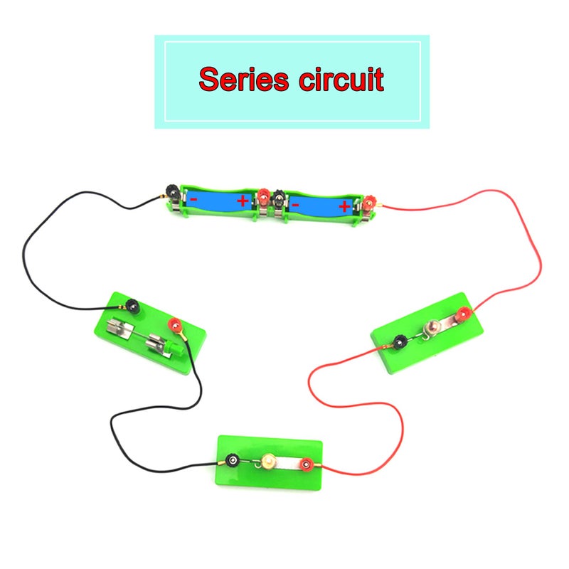 EUDAX Physics Science Lab Learning Circuit kit,Electricity Experiment Set,Building Circuits for Student Junior Senior High School Students (Basic kit) - Image 5